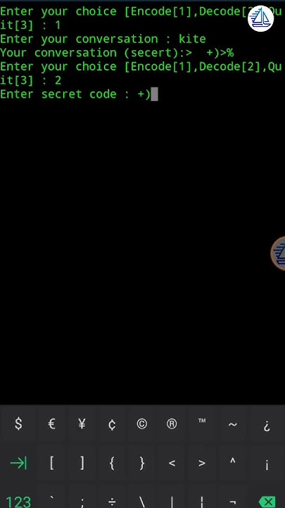 Python | Secret code generator. | #techboat | #python - YouTube