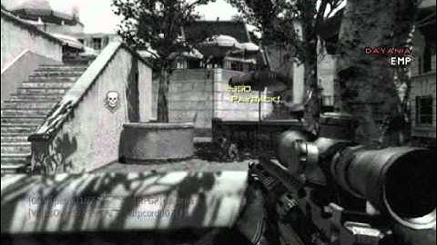 MW3- HARDEST QUICK SCOPE EVER BY EMP AND THEN WTF MOMENT AT THE END!!