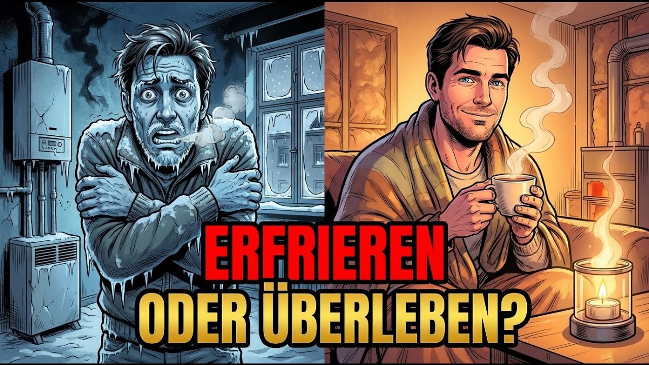Erfrieren oder Überleben? Diese 3 Haushaltsgegenstände halten dich ohne Strom warm