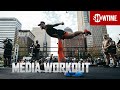 Paul vs. Woodley: Media Workout | SHOWTIME PPV