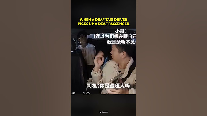 A Rare and Wholesome Moment: Deaf Taxi Driver Picks Up Deaf Passenger