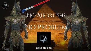 JUST BRUSH! Let's Paint Anubis from CA3D