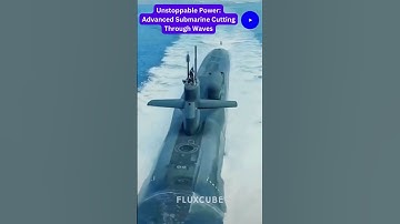 Unstoppable Power: Advanced Submarine Cutting Through Waves! 💥 #Viral #ViralVideo #Shorts#New#Tech