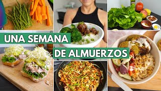 Almuerzos para Toda la Semana | Saludable y Fácil