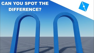 Simple VS Advanced Arch Tutorial - Roblox Studio