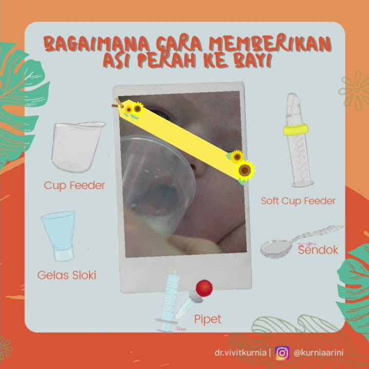 Cara memberikan asi perah Part 1