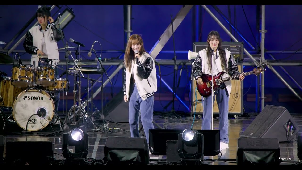 [8K] QWER 동서대학교 축제 사운드체크 직캠 | 250519