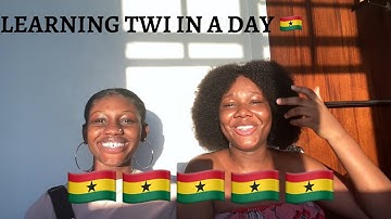 NIGERIAN GIRL LEARNS THE TWI(GHANA LANGUAGE)|QuarantineVibesEp3|THRIVINGWITHASHLEY|