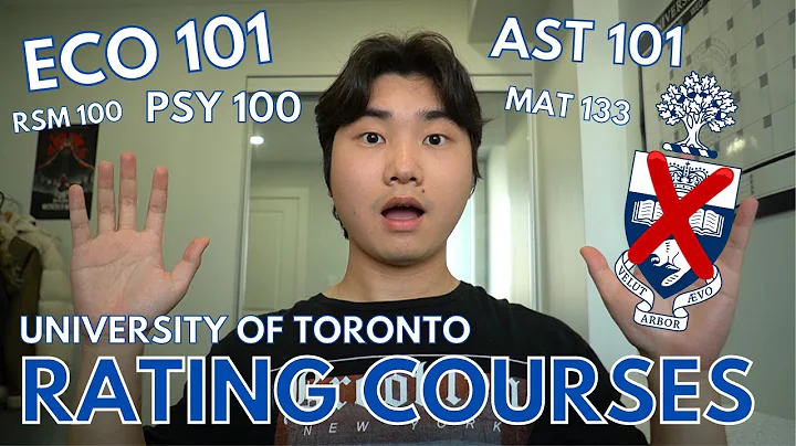 Rating All the Courses I Took at UofT | University of Toronto Course Reviews