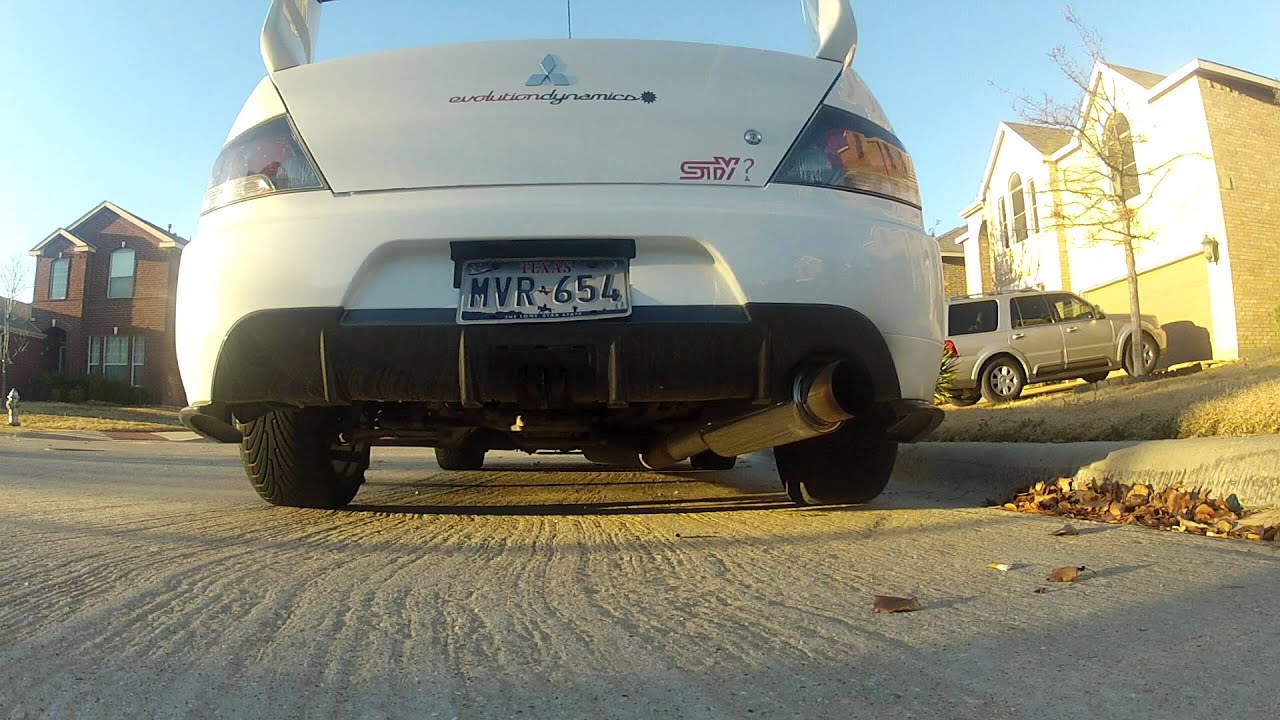 ETS Exhaust for Evo IX/VIII Video 2
