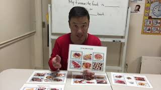 How to teach What is your favourite food #teachinginJapan #lessonplan #eikaiwahelper