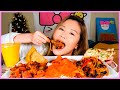 SPICY INDIAN FOOD FEAST l MUKBANG