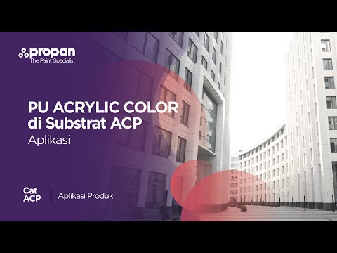 NGGAK HANYA BUAT KAYU, PU ACRYLIC COLOR BISA UNTUK FINISHING ACP