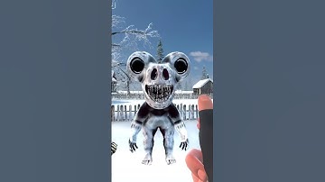 POW HAHA CREEPY MONSTERS SIZE COMPARISON | Zoonomaly monsters in Garry