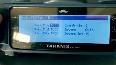 Taranis X9D+ Betaflight Lua Script in Action