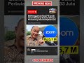 5,7 M untuk zoom meeting bagaimana menurut mu ⁉️#beritaterkini