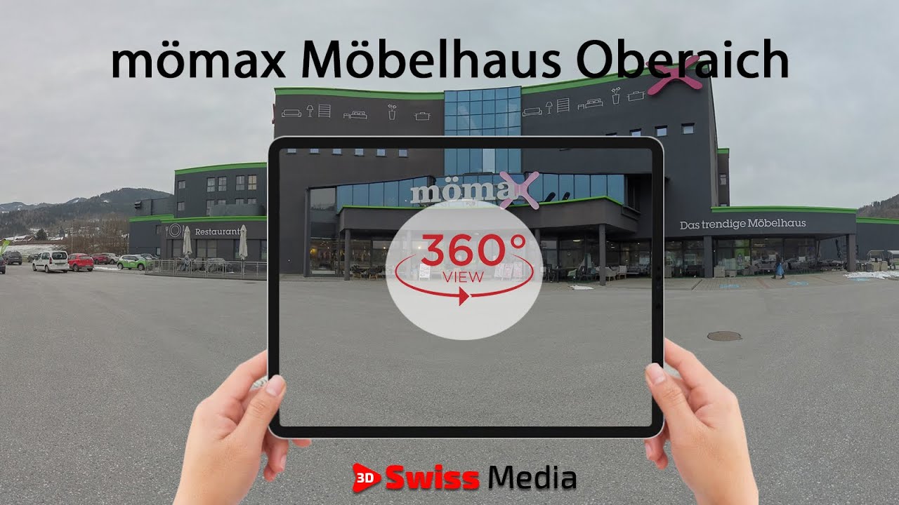 mömax Möbelhaus Oberaich 360 Virtual Tour Services YouTube