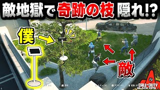 【Prop hunt】バレたら終了!? 小型ディスプレイで木に隠れたら敵がいすぎて絶望かくれんぼ回【CoD:BO7】
