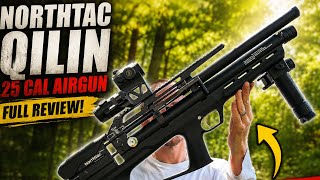 NorthTac QILIN .25 Cal PCP airgun VS 1/2 inch steel | full review