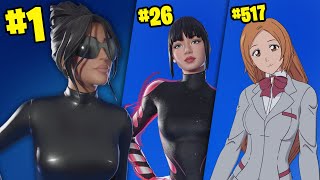 Las Skins Más Usadas De Fortnite