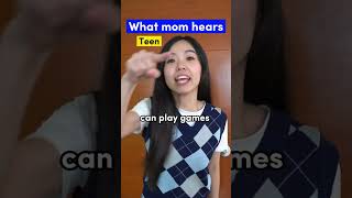 Chapter 36: What I say VS What mom hears