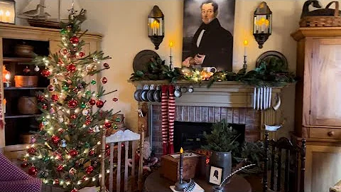 Colonial Christmas Home Tour Melanie Jenkins ~ Pri...