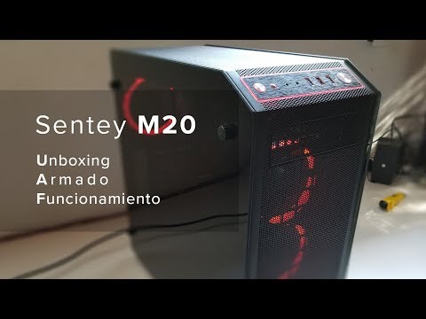 Sentey M20 - Unboxing, armado y puesta en marcha