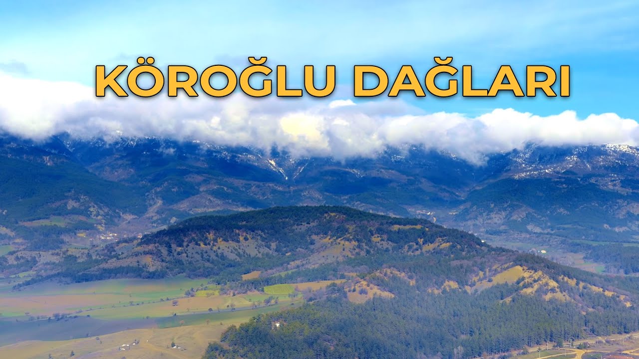 Bolu Köroğlu Dağları ve Mudurnu Çayı - 4K Drone Çekimi #bolu