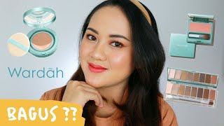 HONEST REVIEW PRODUK TERBARU WARDAH EXCLUSIVE \\ CUSHION, BLUSH ON, EYESHADOW PALETTE