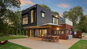 UNBELIEVABLE Container Home - This one will BLOW YOUR MIND!