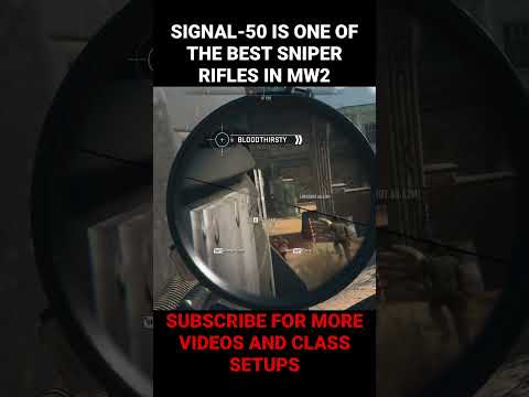 Signal-50 Is One Of The Best Sniper Rifles In MW2! #shorts #modernwarfare2 #mw2