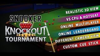 Snooker Knockout Tournament screenshot 4