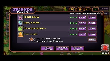 add my friend code and light my torches I