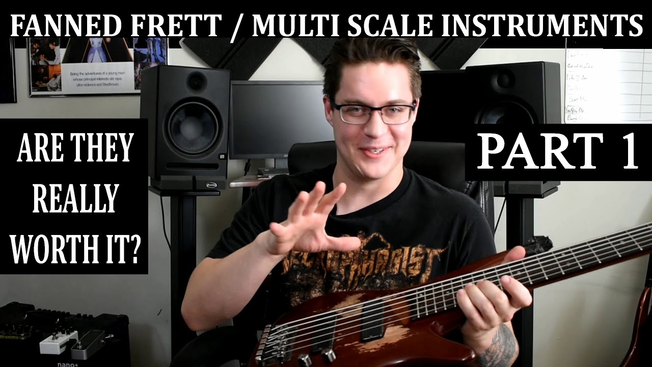 Fanned Fret / Multi Scale Instruments - Are they really worth it? (Part 2)  - YouTube