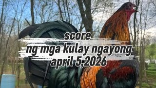 score ng mga kulay ngayong april 5 , 2026