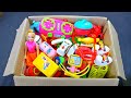 2Minutes Satisfying With Unboxing Hello Kitty Kitchen Set|Cute Barbie Doll Kitchen Set Cooking ASMR