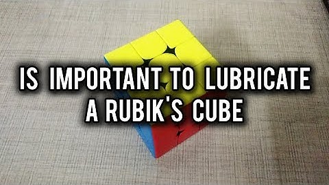 Most Important video 🤔 | Is it Important to Lubricate a Rubik