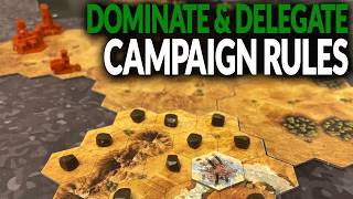 How to Play: Dominate & Delegate - Campaign | ALL RULES! 🚀⚔️🛡️
