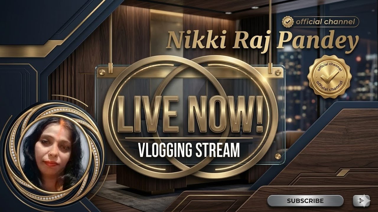 Nikki Raj Pandey is live AAP sab ka swagat mere live mein 🙏 - YouTube