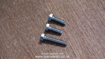 A STUART 7A MODEL STEAM PLANT - PART #8