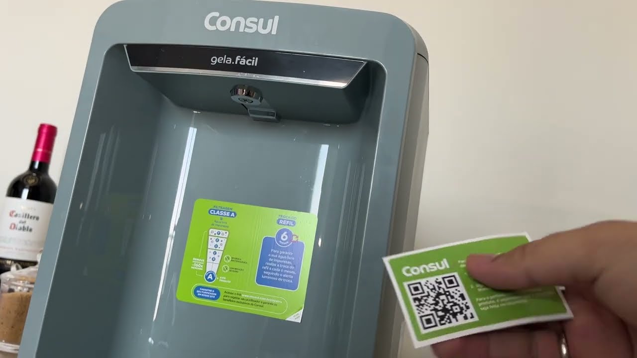 Abrindo e Instalando Filtro Consul CPB33ANVNA