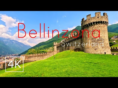 Bellinzona I Switzerland 🇨🇭 [4K] Castle Hunting In Bellinzona 🏰 July 2023