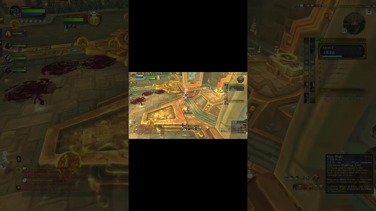 DRAGONFLIGHT SEASON 3 WOW MYTHIC+ : Priestess Alun'za BOSS RUN 