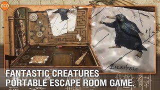 Fantastic Creatures suitcase (8 puzzles) - Portable escape room game