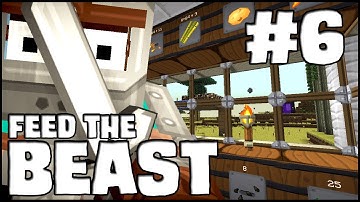 Minecraft Feed The Beast - Episode 6: Spawn Visit & Turtles