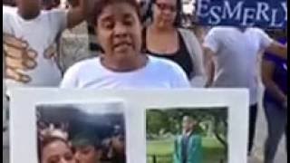 Felicia Tavarez exige justicia por la muerte de su hijo Esmerlyn Toribio