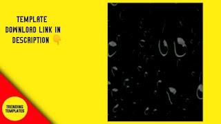 new trending rain drops template trending templates