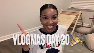 Vlogmas Day 20 | wrap gifts with me + tips to save money