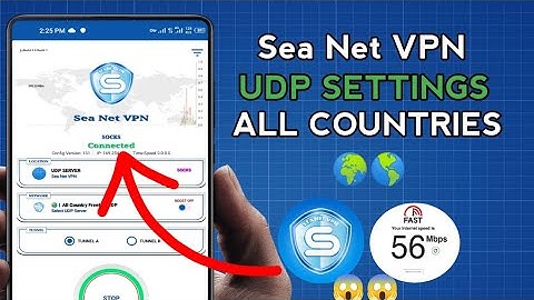 How To Setup Sea Net VPN with all country UDP Settings for secure Browsing
