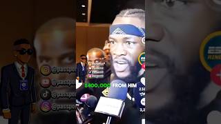 Deontay Wilder Ex Stole 400K From Him